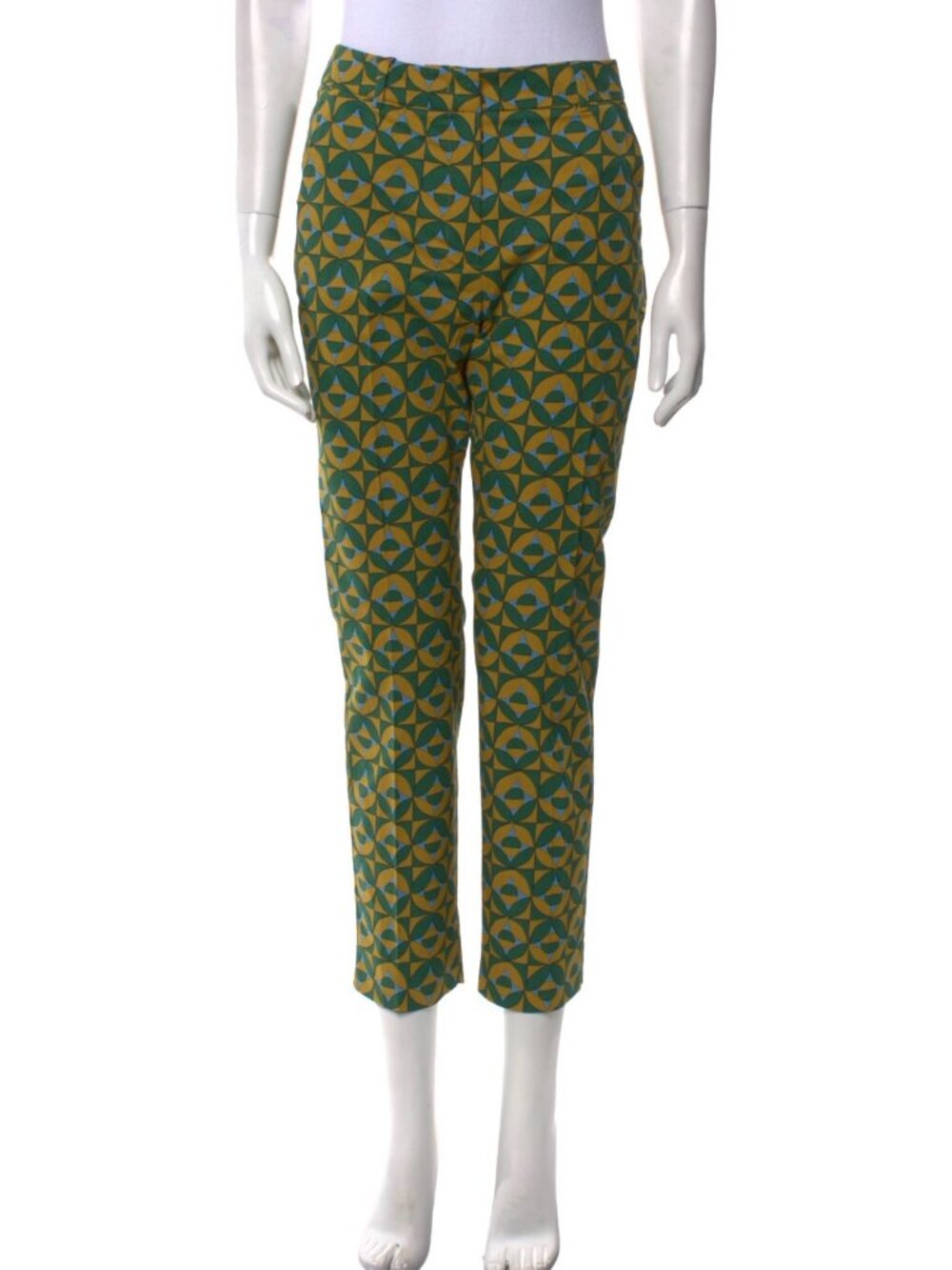Weekend Max Mara Printed Skinny Leg Pants - Size S - NWT